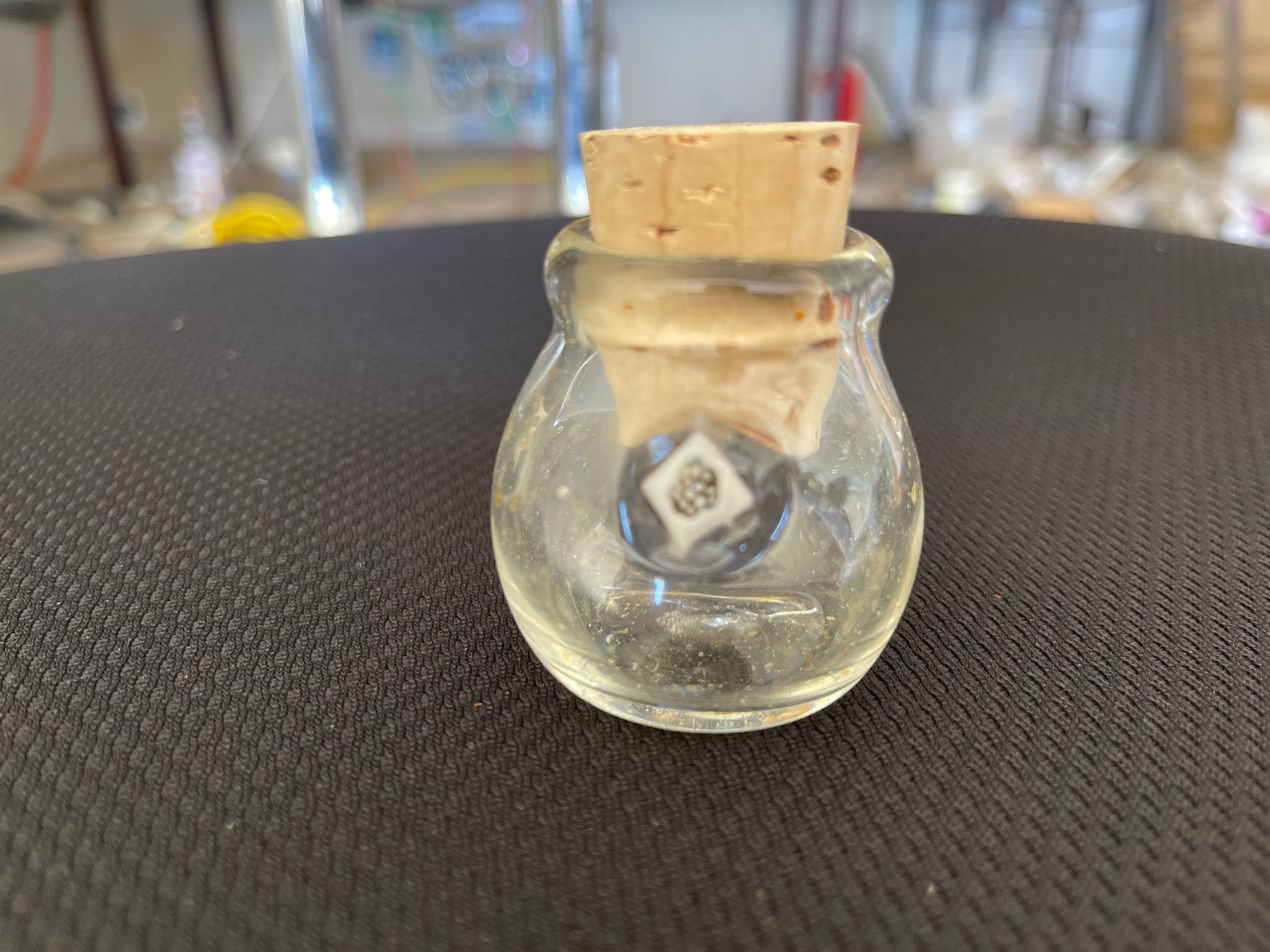 Shatter millie American handblown pyrex glass jar Etsy