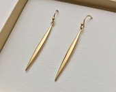 Simple Bronze Pod Earrings
