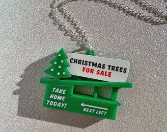 Christmas Tree Shop Necklace