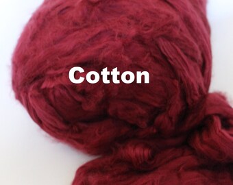 Cotton Combed Top for Spinning Felting Roving Fibre Cellulose Fiber Fibers Plant Vegan