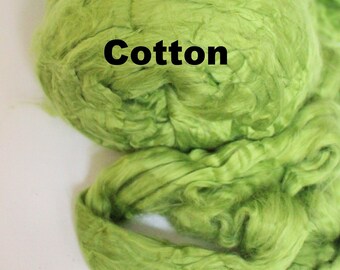 Cotton Combed Top for Spinning Felting Roving Fibre Cellulose Fiber Fibers Plant Vegan