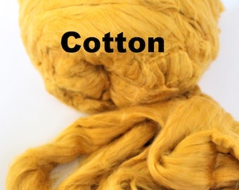 Cotton Combed Top for Spinning Felting Roving Fibre Cellulose Fiber Fibers Plant Vegan