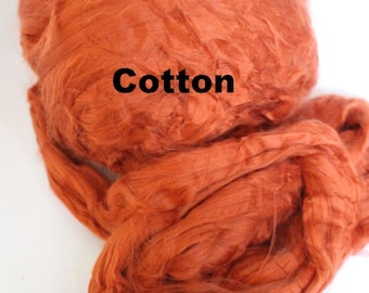 Cotton Combed Top for Spinning Felting Roving Fibre Cellulose Fiber Fibers Plant Vegan