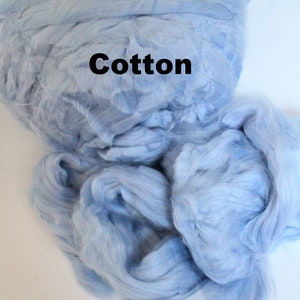 Cotton Combed Top for Spinning Felting Roving Fibre Cellulose Fiber Fibers Plant Vegan