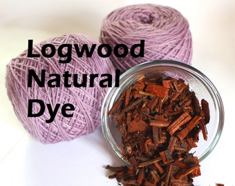 Logwood  Wood Chip Shavings Whole Natural Plant Dye for Yarn Protein Dyes Earth Friendly Fiber Wool Silk