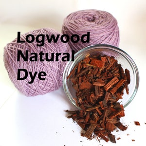 Logwood  Wood Chip Shavings Whole Natural Plant Dye for Yarn Protein Dyes Earth Friendly Fiber Wool Silk