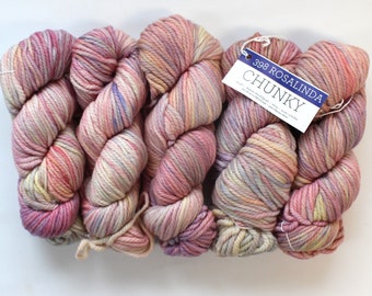 398 'Rosalinda' Chunky Malabrigo Superfine Merino Wool Bulky Weight Yarn