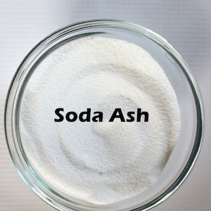 Soda Ash (Sodium Carbonate) for Natural Plant Dyeing or Scouring Yarn Cellulose Fibers Washing Soda Crystals