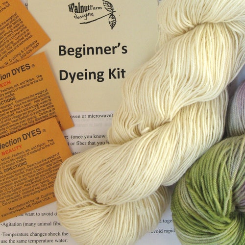Large Yarn Dye Kit for Beginner's Includes Dyes and Etsy