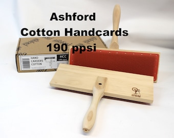 Cotton Ashford Hand Carders 190 ppsi HCC Spinning Fiber Handcards Handcarders Rolag Brushes Combs