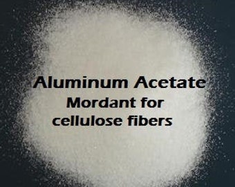 Aluminum Acetate Mordant 2 4 8oz for Natural Cellulose Bast Plant Dye for Yarn Dyes Fiber Dyeing Printing Linen Cotton Flax Hemp Mordent