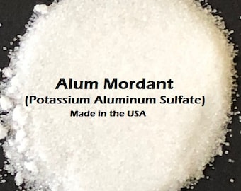 Alum Mordant Potassium Aluminum Sulfate for Natural Plant Dye for Yarn Protein Dyes Fiber Wool Silk Dyeing Printing Sulphate
