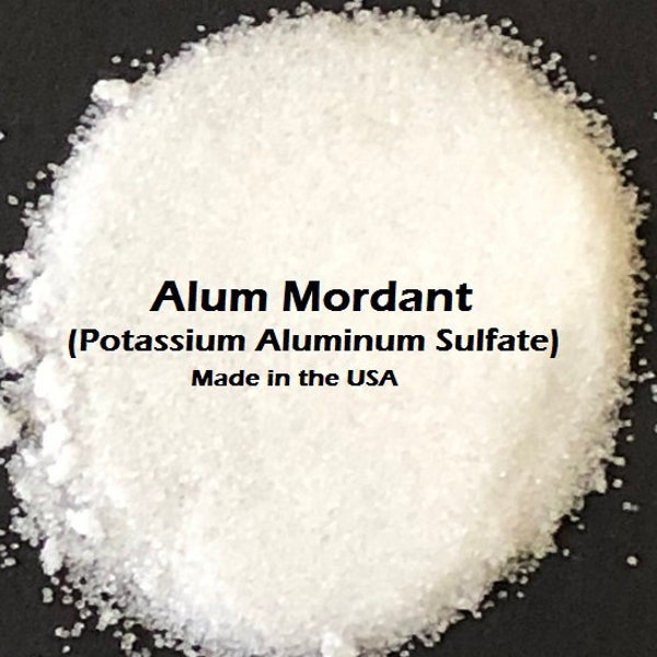 Alum Mordant Potassium Aluminum Sulfate for Natural Plant Dye for Yarn Protein Dyes Fiber Wool Silk Dyeing Printing Sulphate