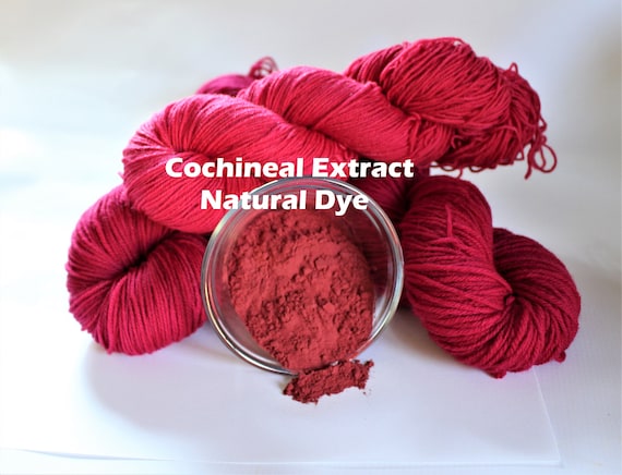 Le rouge cochenille, un colorant d'origine naturelle ?