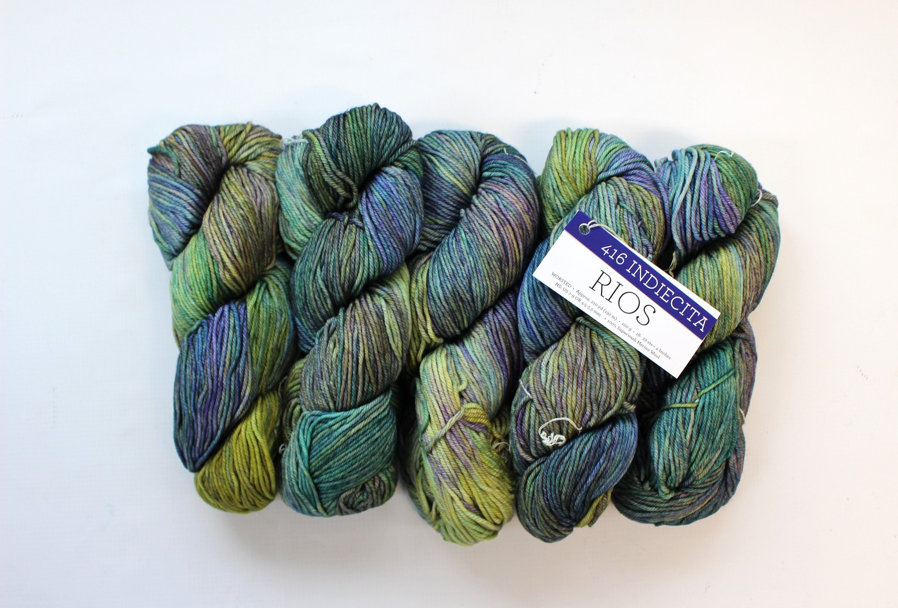 416 'indiecita' Rios Malabrigo Superfine Superwash Merino Wool
