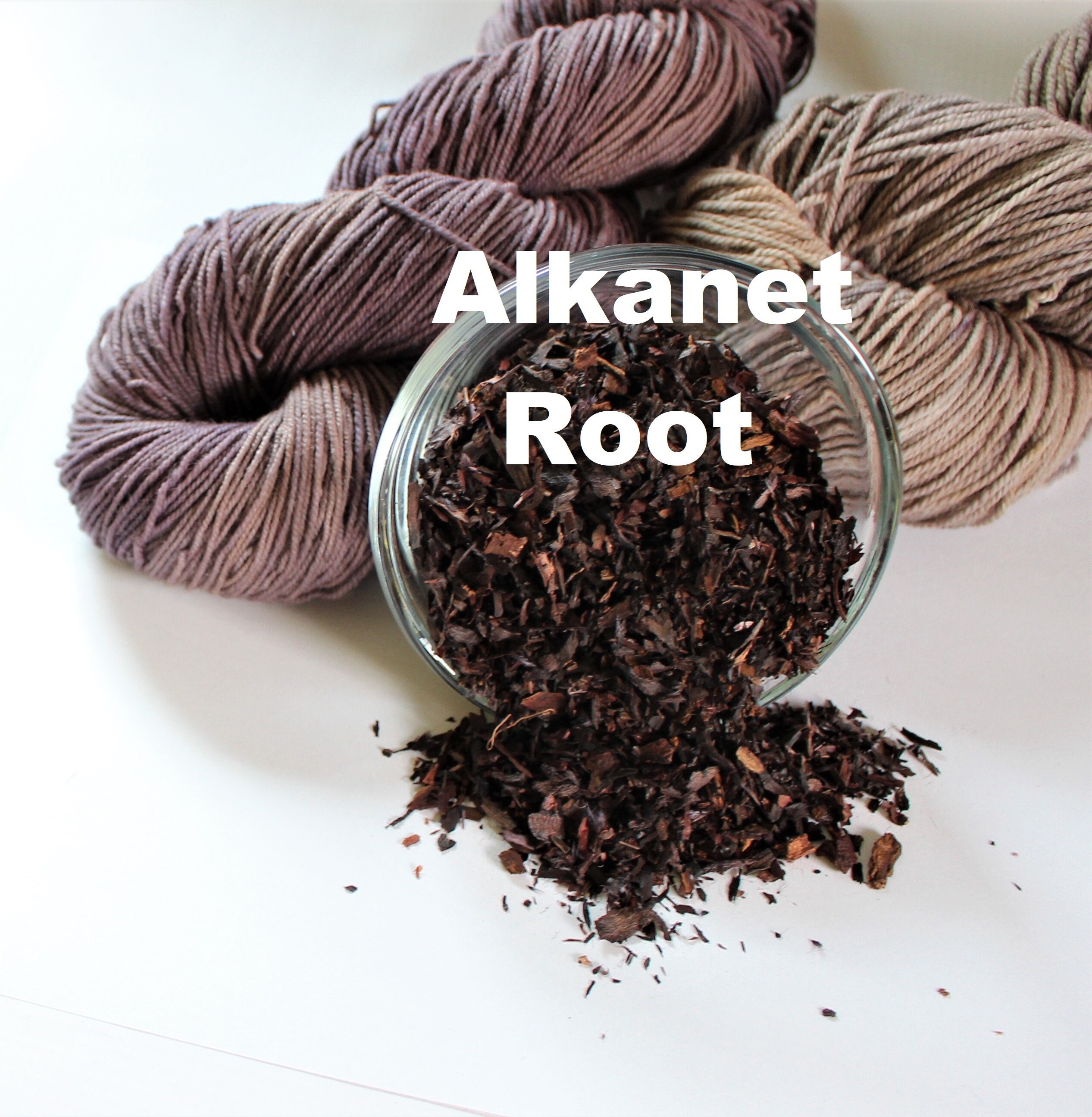 Alkanet Root Alkanna Tinctoria Dyer's Alkanet Whole Natural Plant Dye for  Yarn Protein Dyes Earth Friendly Fiber Wool Silk Ratanjot 