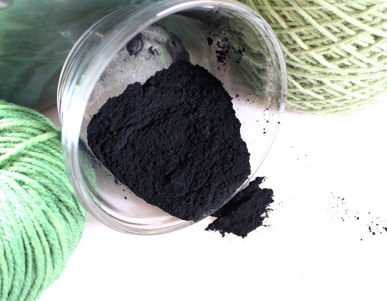 Copper Chlorophyllin 1, 2 or 4 oz Chlorophyll Natural Plant Dye for Yarn Protein Dyes Earth Friendly Fiber Wool Silk Mordant Green image 5