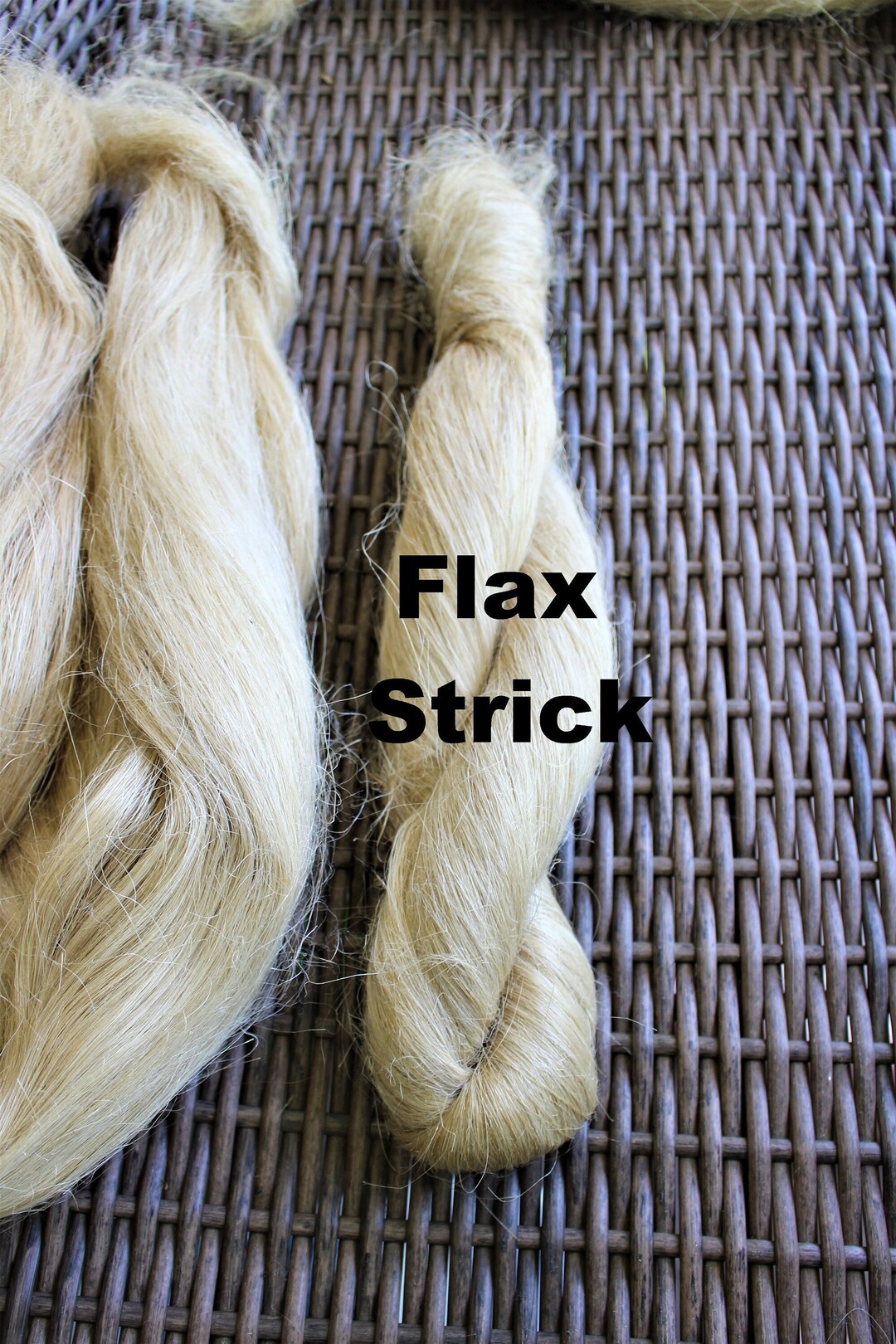 Egyptian Flax Strick for Spinning Felting or Doll Hair Fiber Bast Fiber ...