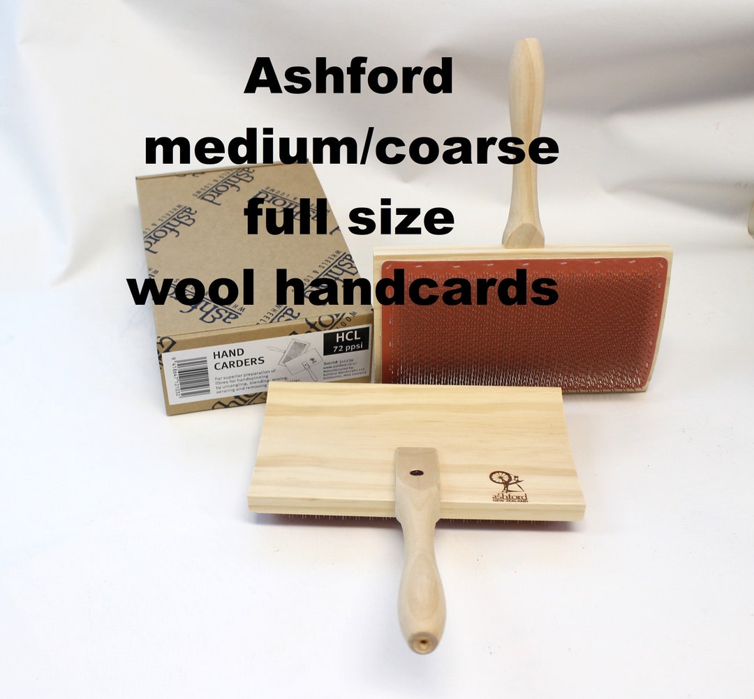 Medium/coarse Wool Ashford Hand Carders 72 Ppsi HCL Wool Spinning Fiber