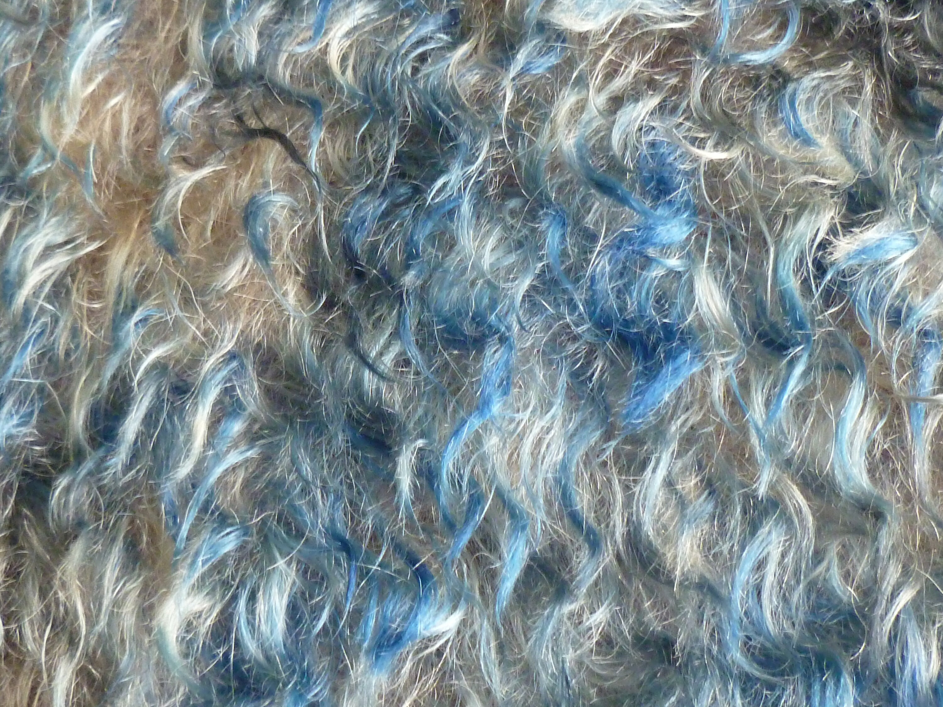 Hand Dyed Helmbold Mohair Fur Fabric yasha on 35mm Etsy UK
