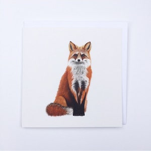 Carte de vœux Fox