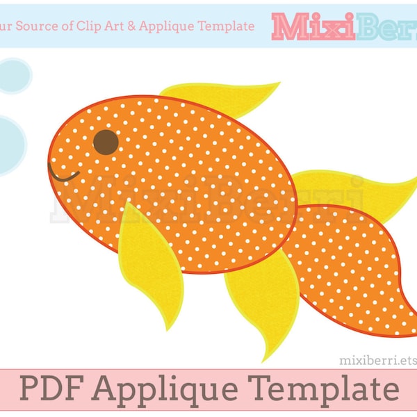 Fish Appliques - Etsy