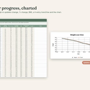 GLP-1 Tracker Spreadsheet, Google Sheets & Excel, Injection Log, Site Rotation, Weight Chart, Side Effect Log, Protein Fiber Tracker image 4