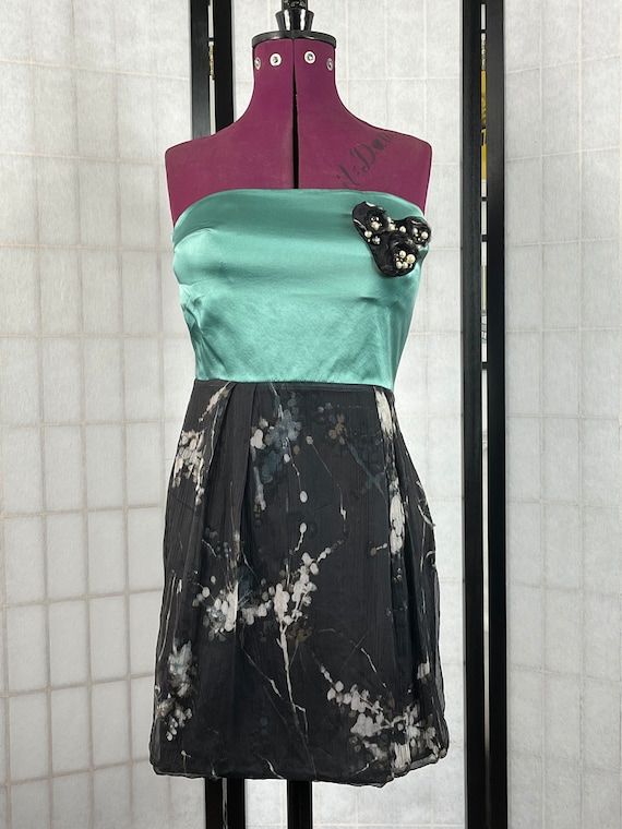 elisabetta franchi green and white dress Elisabetta Franchi main image 0