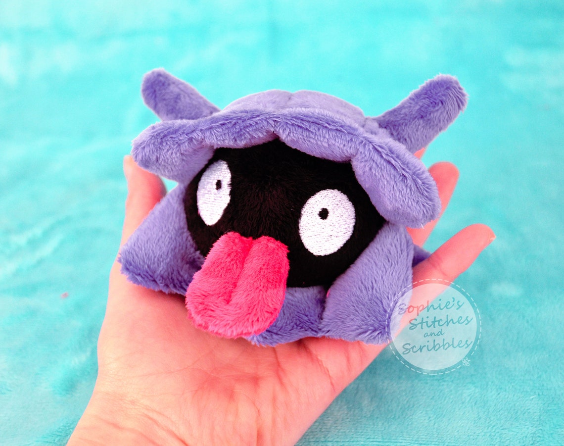 Shellder Plush Doll Custom Colours Stuffed Soft Plushie - Etsy