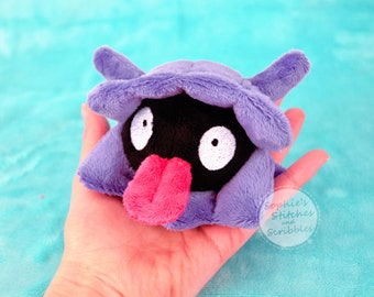 Shellder Plush Doll, Custom Colours Stuffed Soft Plushie,