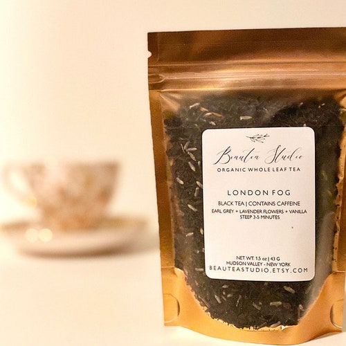 LONDON FOG Earl Grey Vanilla Bean Lavender Flowers Earl Etsy