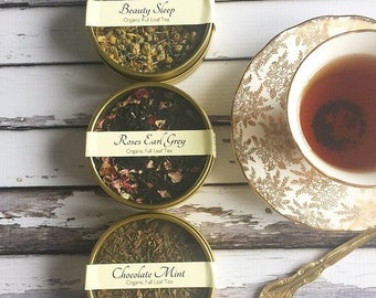 unique gifts tea lovers pinterest organic full leaf tea gold tins lovers gift favors holiday bridesmaids loose lover gift etsy unique gifts tea lovers pinterest organic full leaf tea gold tins lovers gift favors holiday bridesmaids loose lover gift etsy