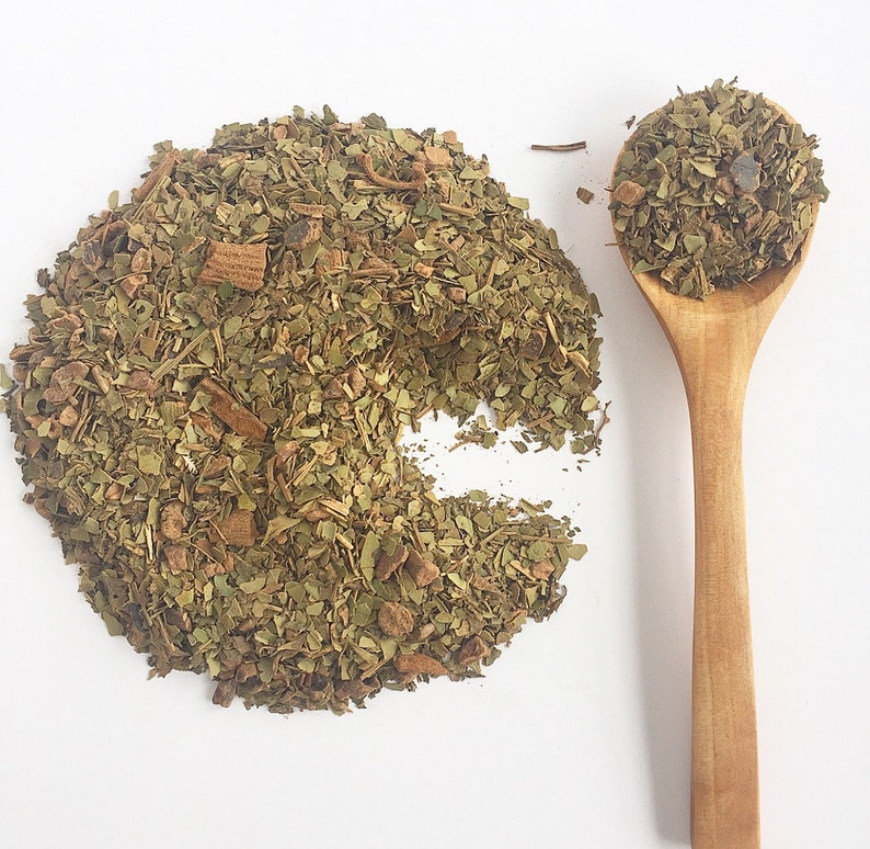 YERBA MATE Green Leaf CS Organic Loose Leaf Tea Contains ...