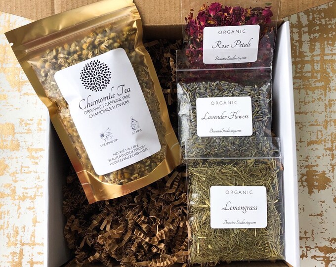 Custom Tea Blending Kit - Create Your Own Tea | Loose Leaf Tea Herbal ...
