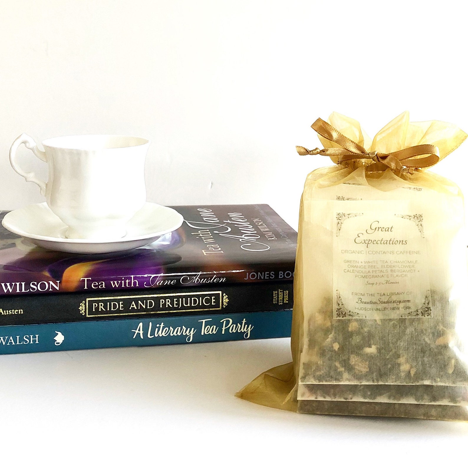 Literary Tea Sampler Classic Book Themed Tea Tealovers - Etsy