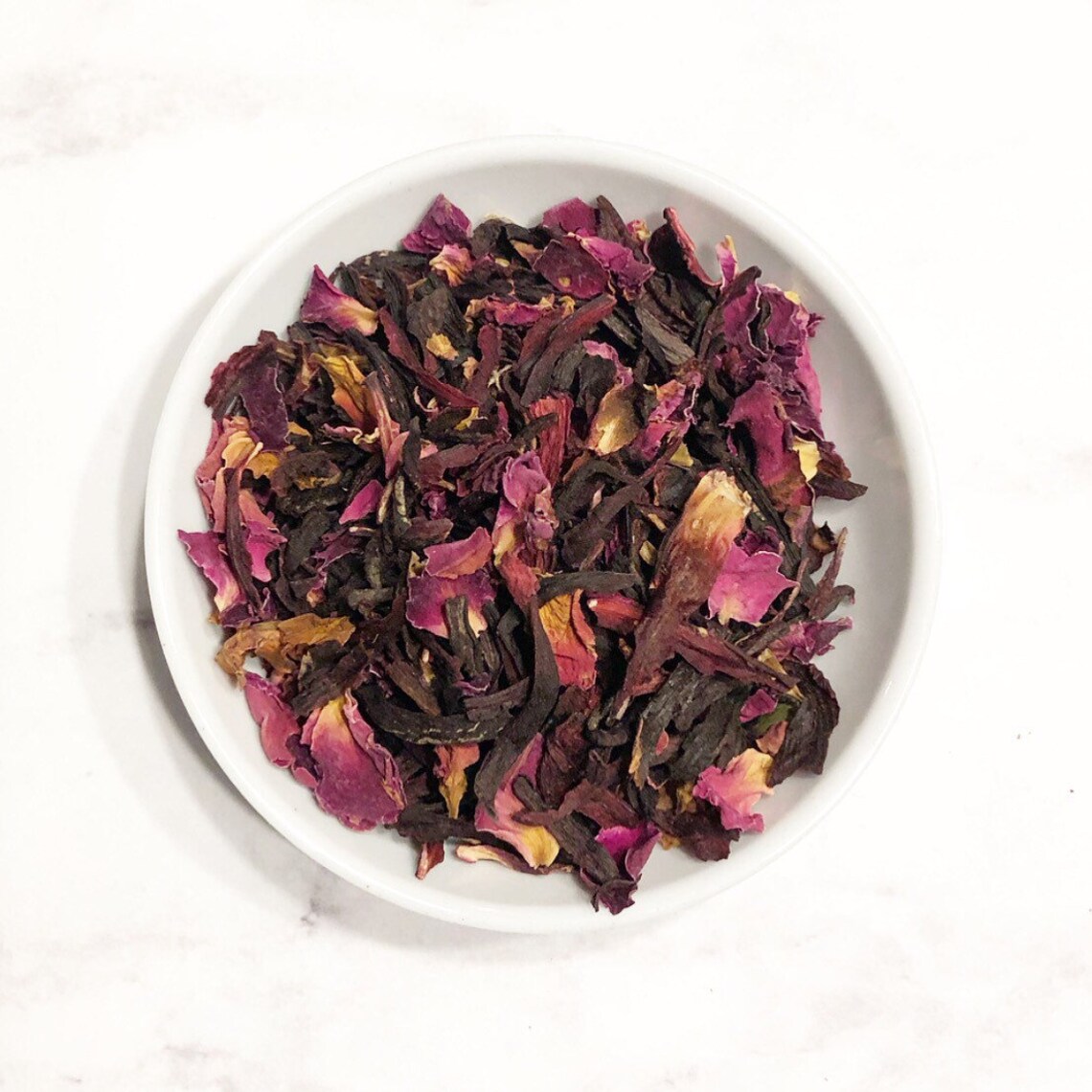 HIBISCUS TEA Rose Organic Loose Leaf Tea Hibiscus Flowers Etsy
