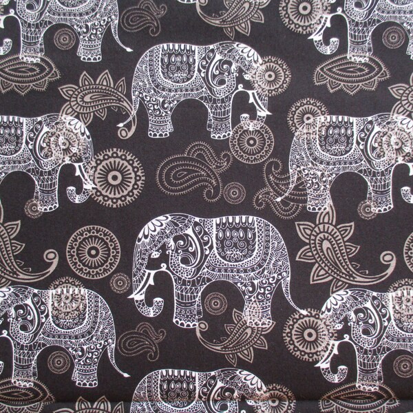 Elephant Fabric - Etsy