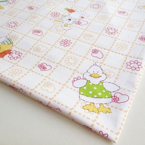 Animal Fabric, Dog , Duck, Rabbit, School, kid blanket,  baby shower, kitchen, kid Dress, Curtain, Mattress, baby bag, bath curtain,  CT523