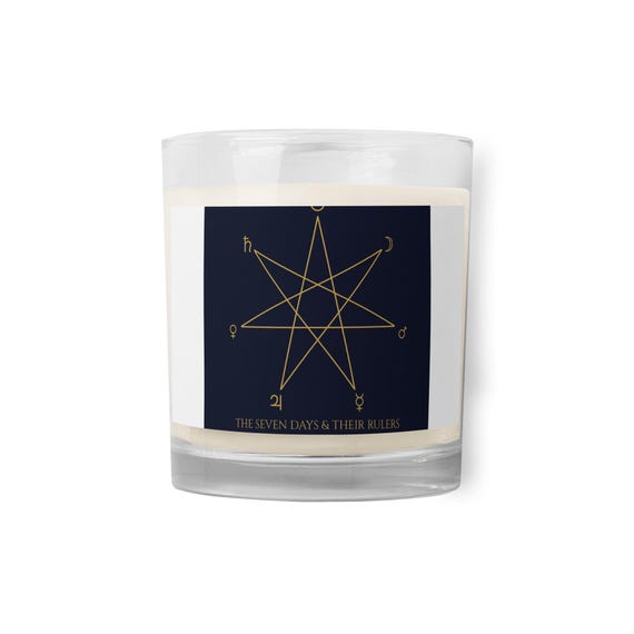 Planetary Days Candle