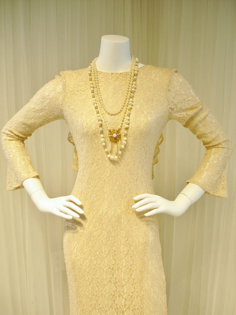 1980 s Does The Great Gatsby 1920 s Wedding Dress In Etsy