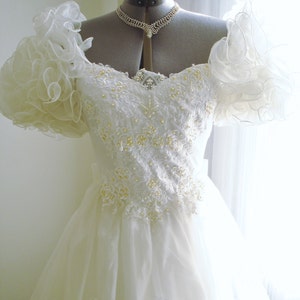 Vintage Ruffled Wedding Dress Lady Antebellum Styled With - Etsy