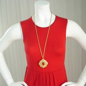 Summerweight Red Knit Dress