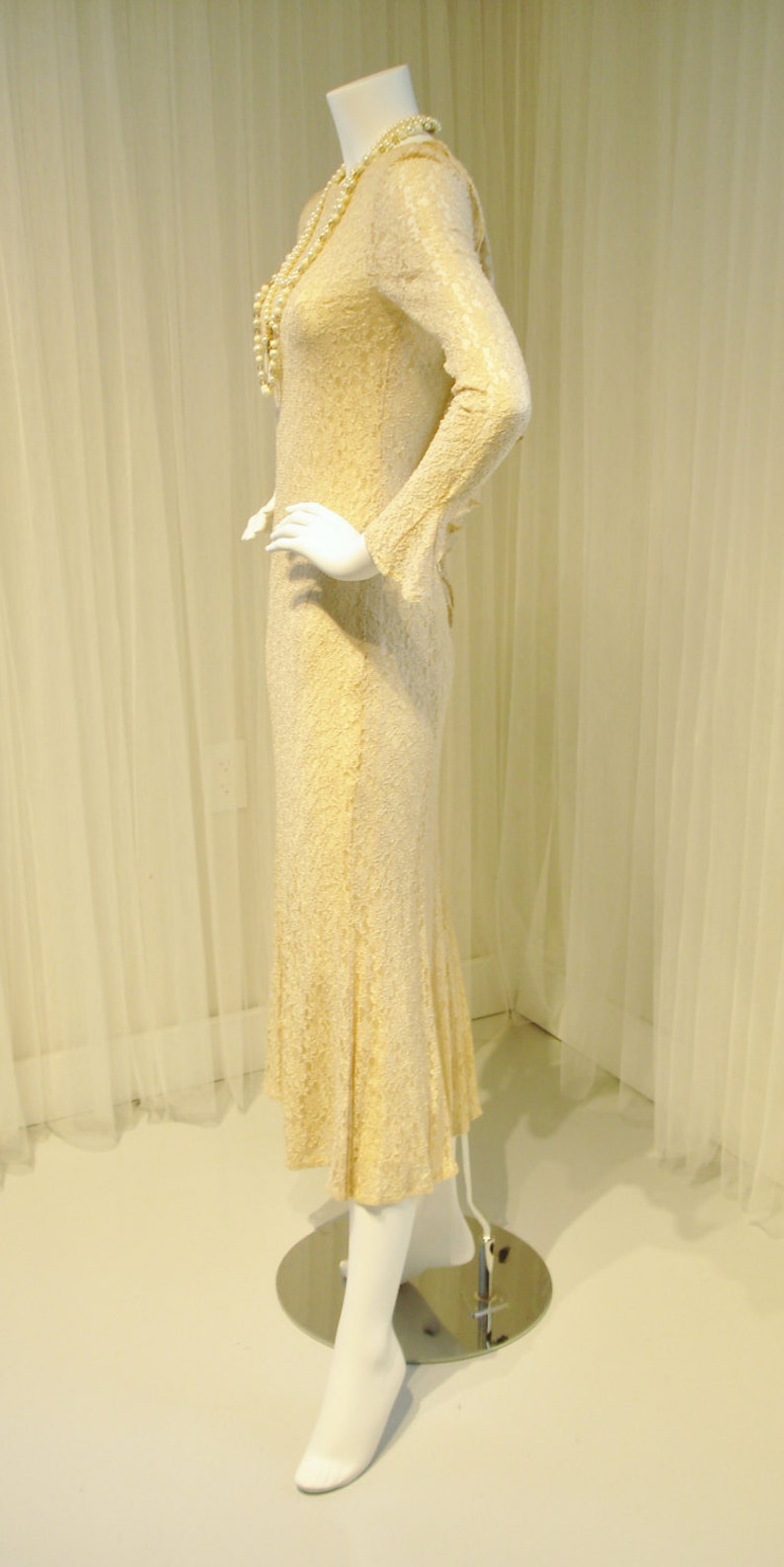 1980 s Does The Great Gatsby 1920 s Wedding Dress In Etsy