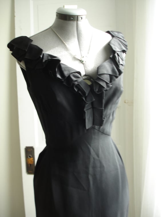 Saks little top black dress