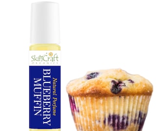 Blaubeer-Muffin-Parfümöl - Blaubeerkuchen-Duft - Perfekter Spaß Kleiner Urlaub oder Weihnachtsstrumpf-Stuffer-Geschenk - .35 oz/10 ml