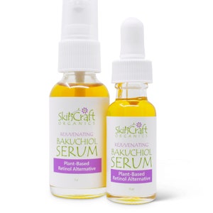 Bakuchiol Face Oil - Retinol Alternative - Natural Facial Skin Care Serum for Wrinkles, Dry and Aging Skin