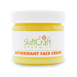 Organic Face & Body Moisturizer Cream for Dry, Mature Skin - Natural Skin Care w/ Argan, Sea Buckthorn, Rosehip Oils - 2 or 4 oz