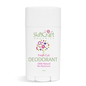 Floral Natural Deodorant Stick - Organic Deodorant that Works with No Aluminum, No Chemicals or Irritating Baking Soda - 2.5