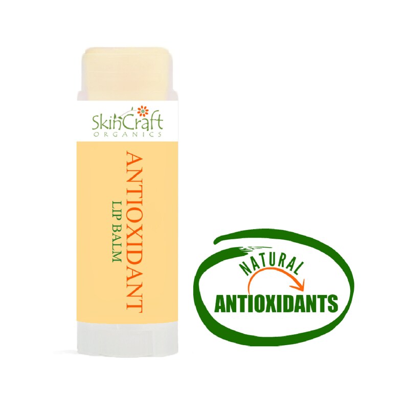 Organic Antioxidant Olive Oil Lip Balm Natural Skin Care Etsy