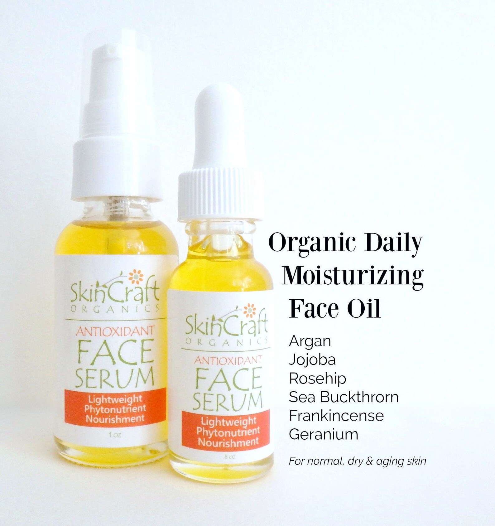 Organic Argan Face Oil Anti Aging & Dry Skin Moisturizer Etsy